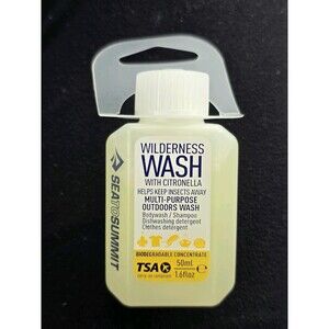 Sea To Summit Citronella Wilderness Wash 3 fl oz NEW TSA Approved Outdoor